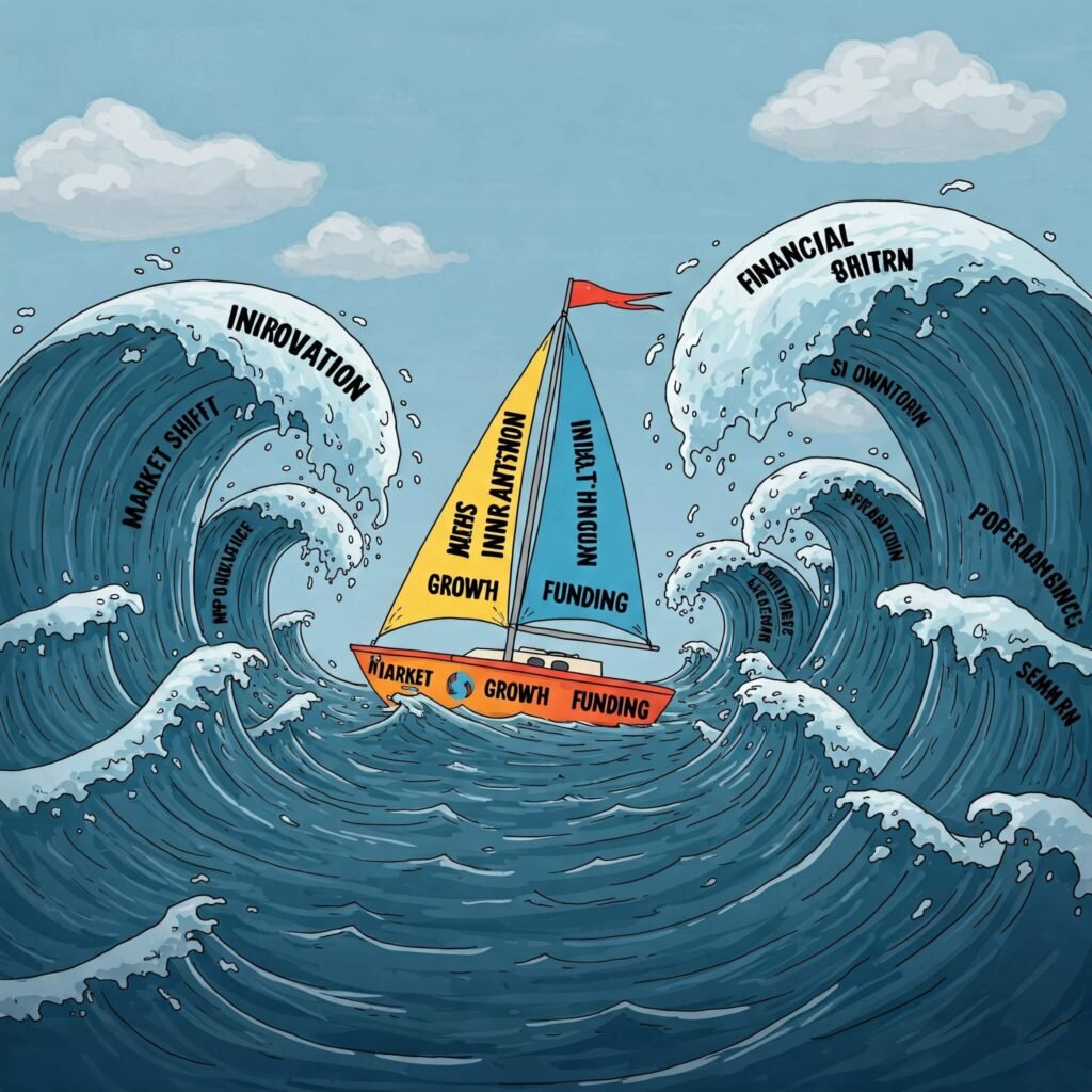 Startup Navigating Business Risks