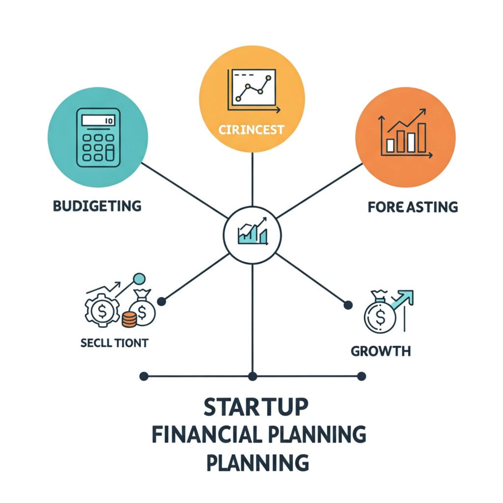 Startup financial planning stages