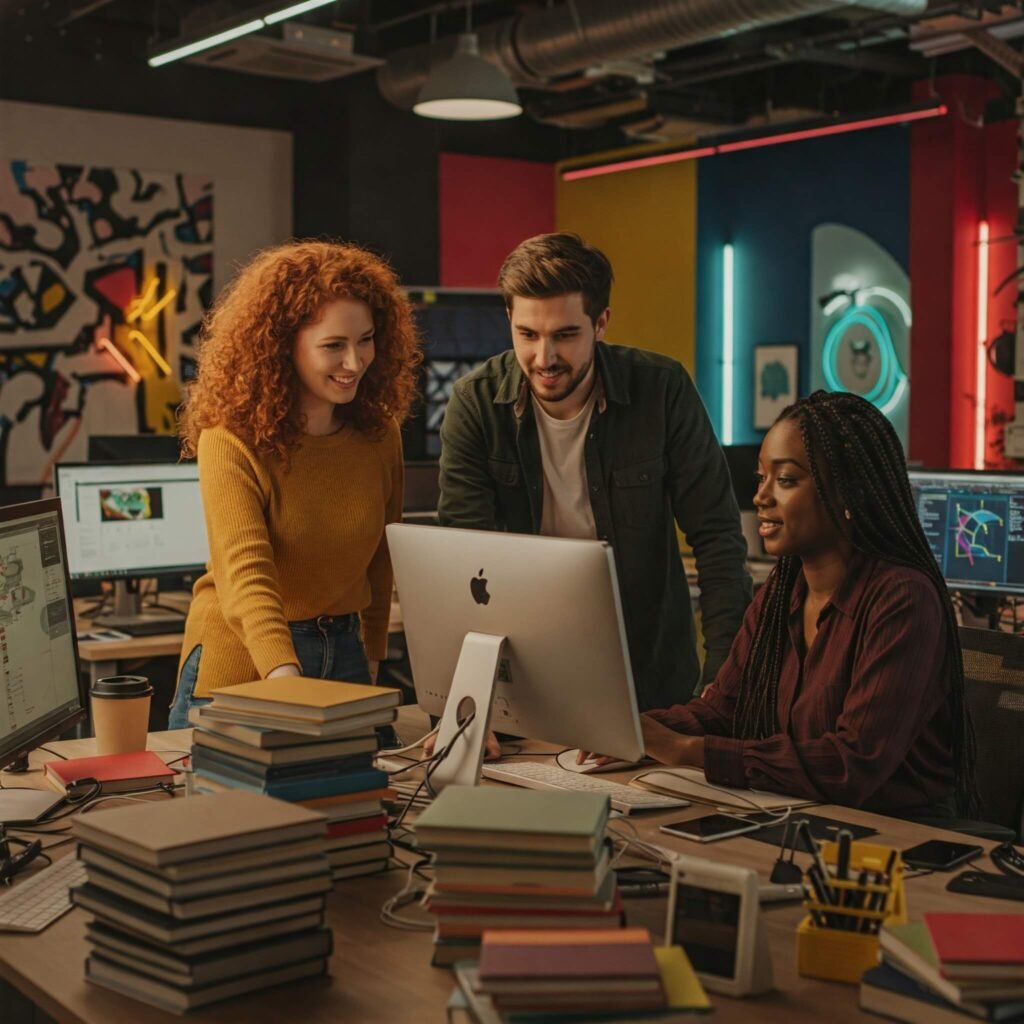 Startup team collaboration