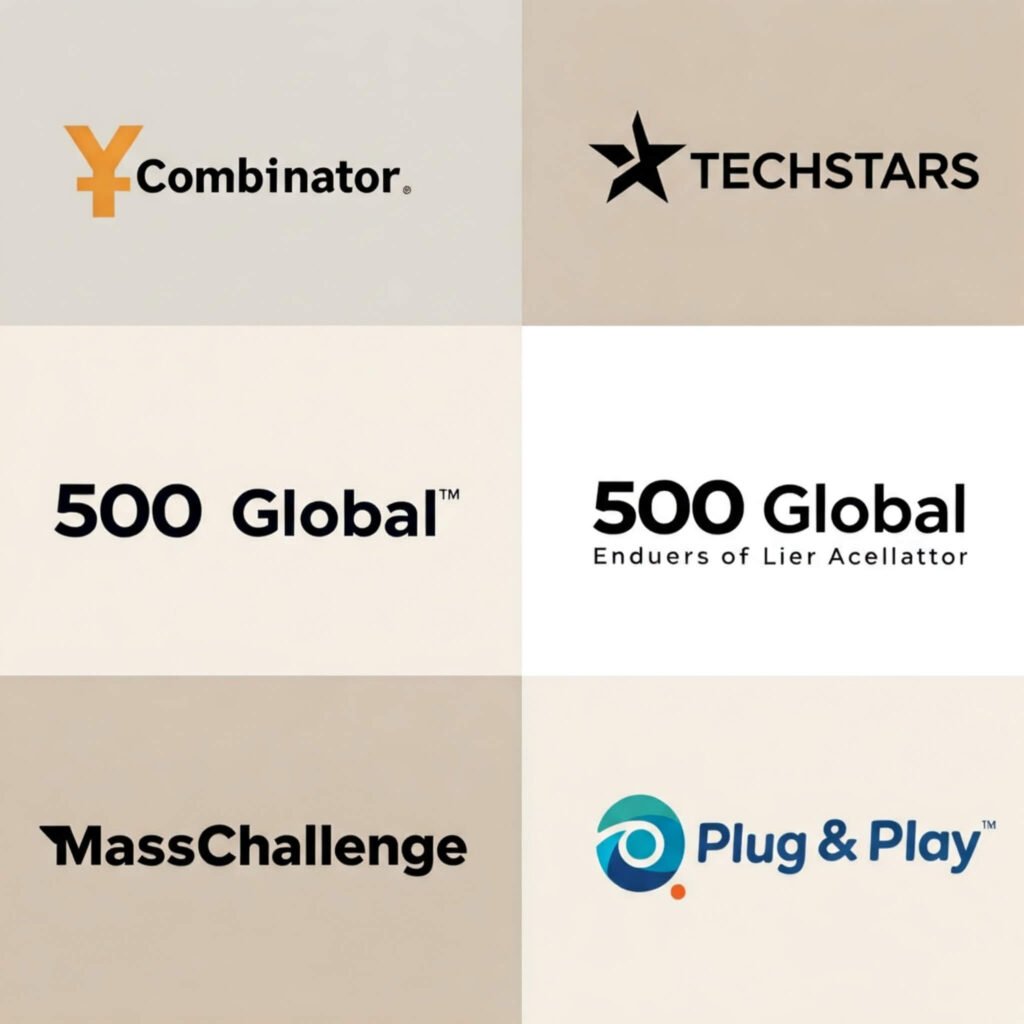 Top Startup Accelerator Logos