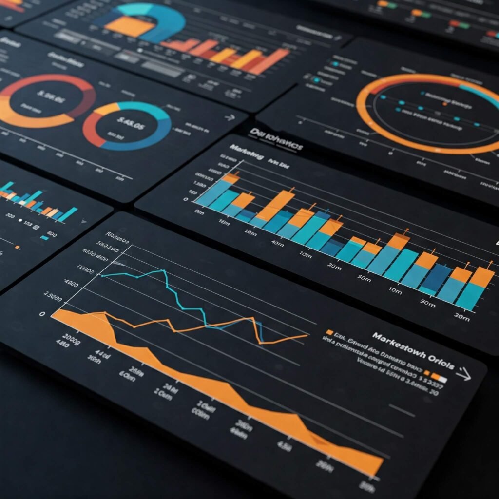 Digital Marketing Icons Network